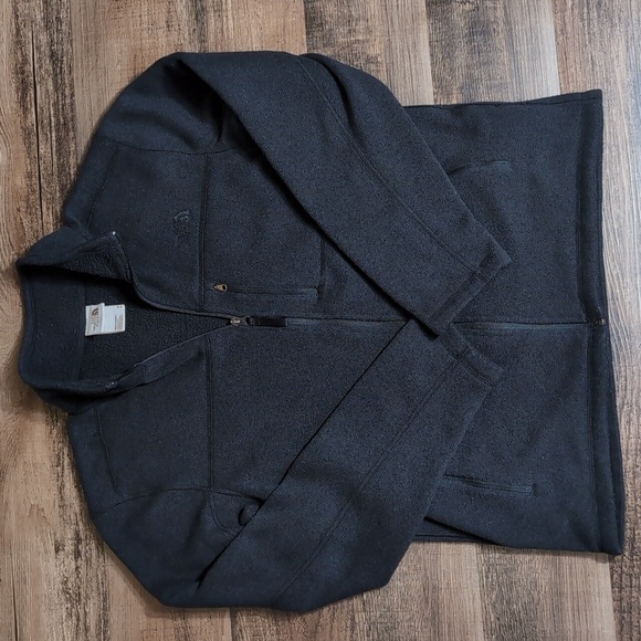 The North Face Gordon Lyons Classic Full-Zip Fleece Jacket - Medium In Dark Gray - Picture 2 of 8